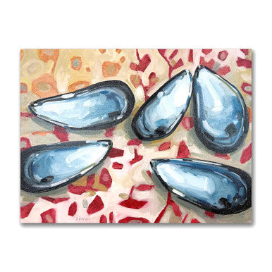 Mussels Patterned Tablecloth by Jeremy Joseph