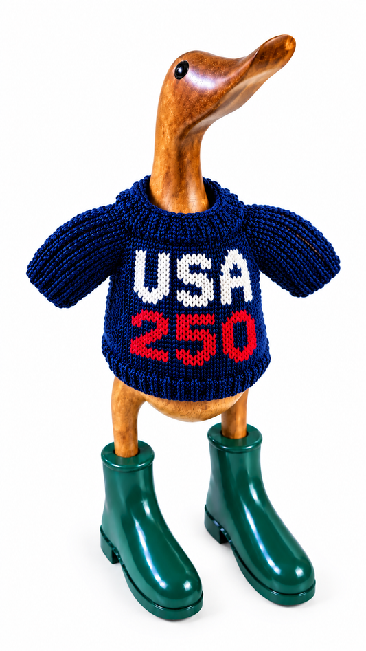 Hand Knit USA 250 Duck Sweater