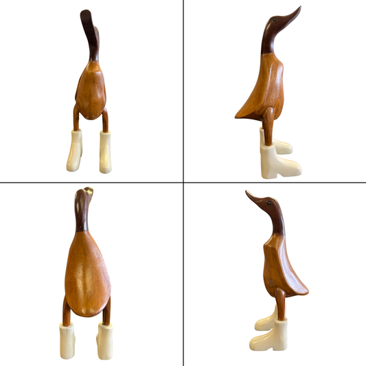 Clover – Small Ivory Boot Duck | American Holiday