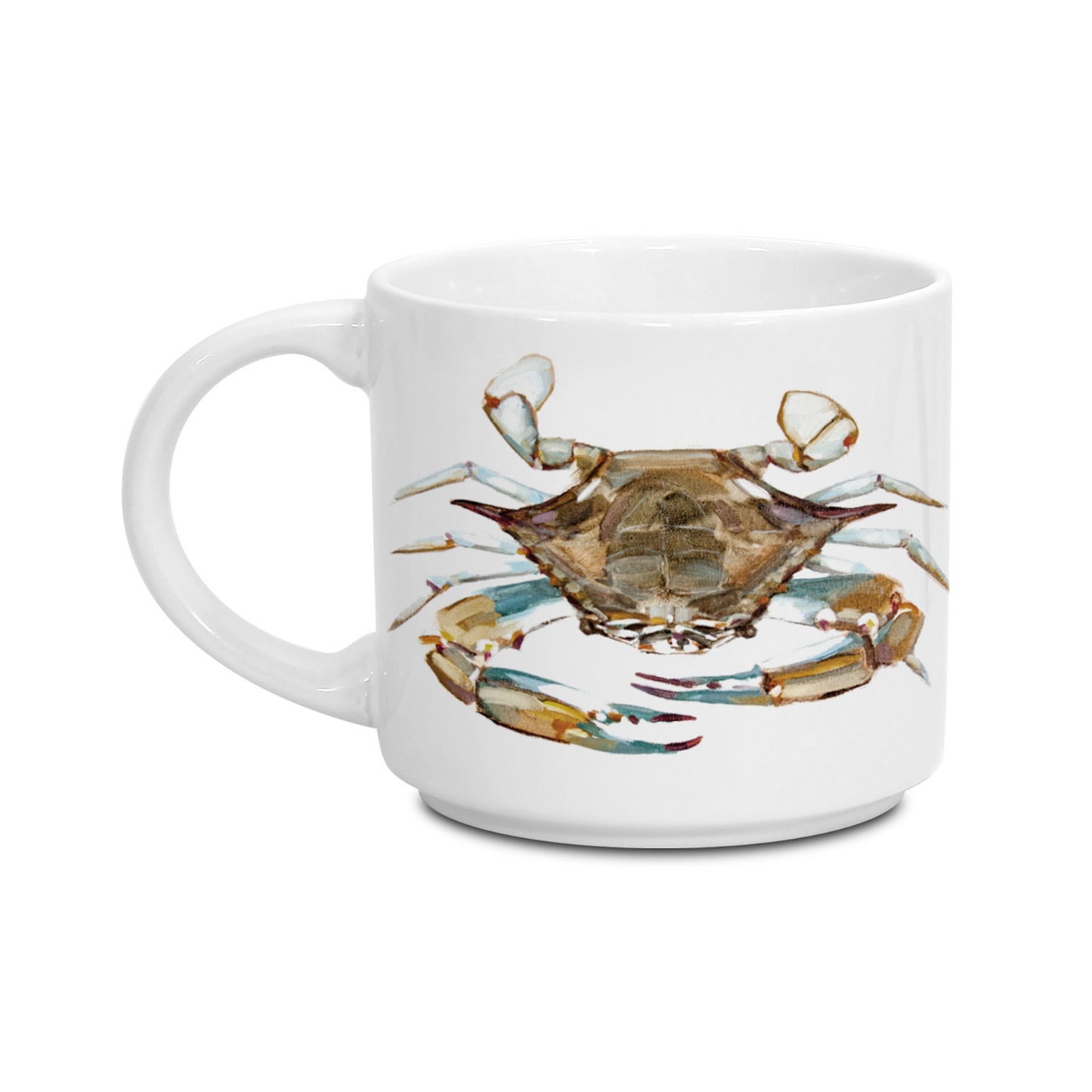14oz Ceramic Mug- Blue Crab by Jeremy Joseph