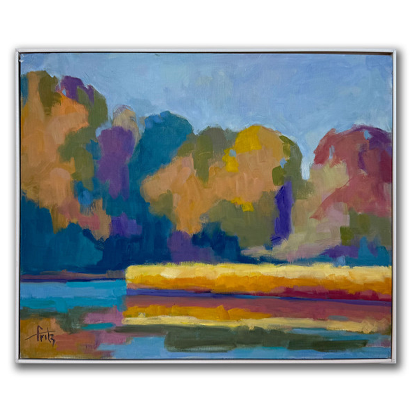 Deep Channel Switchback by Richard Fritz