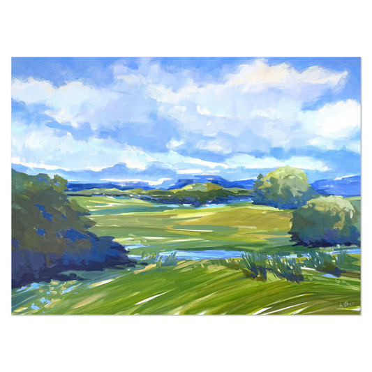 Verdant Fields by Abby Ober