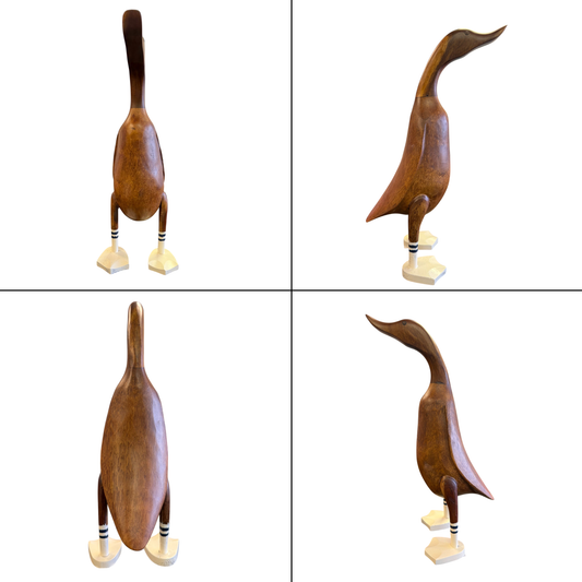 Hayes – Large Ivory Webbed Duck | American Holiday