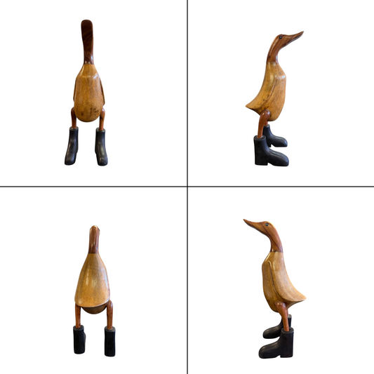 Hollis – Small Black Boot Duck | American Holiday