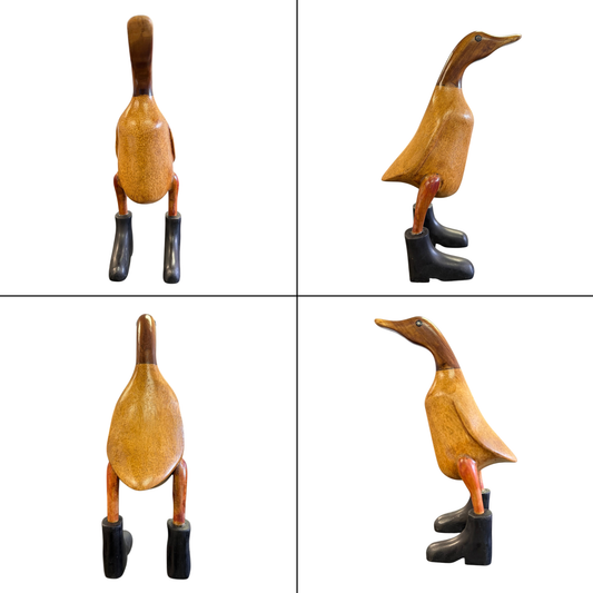 Hollis – Small Black Boot Duck | American Holiday