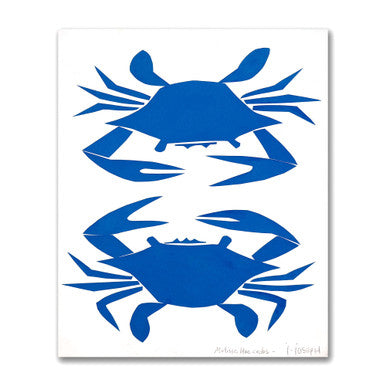 Two Blue Crabs by Jeremy Joseph