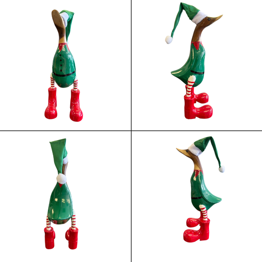 Kit – Small Elf Painted Duck | American Holiday
