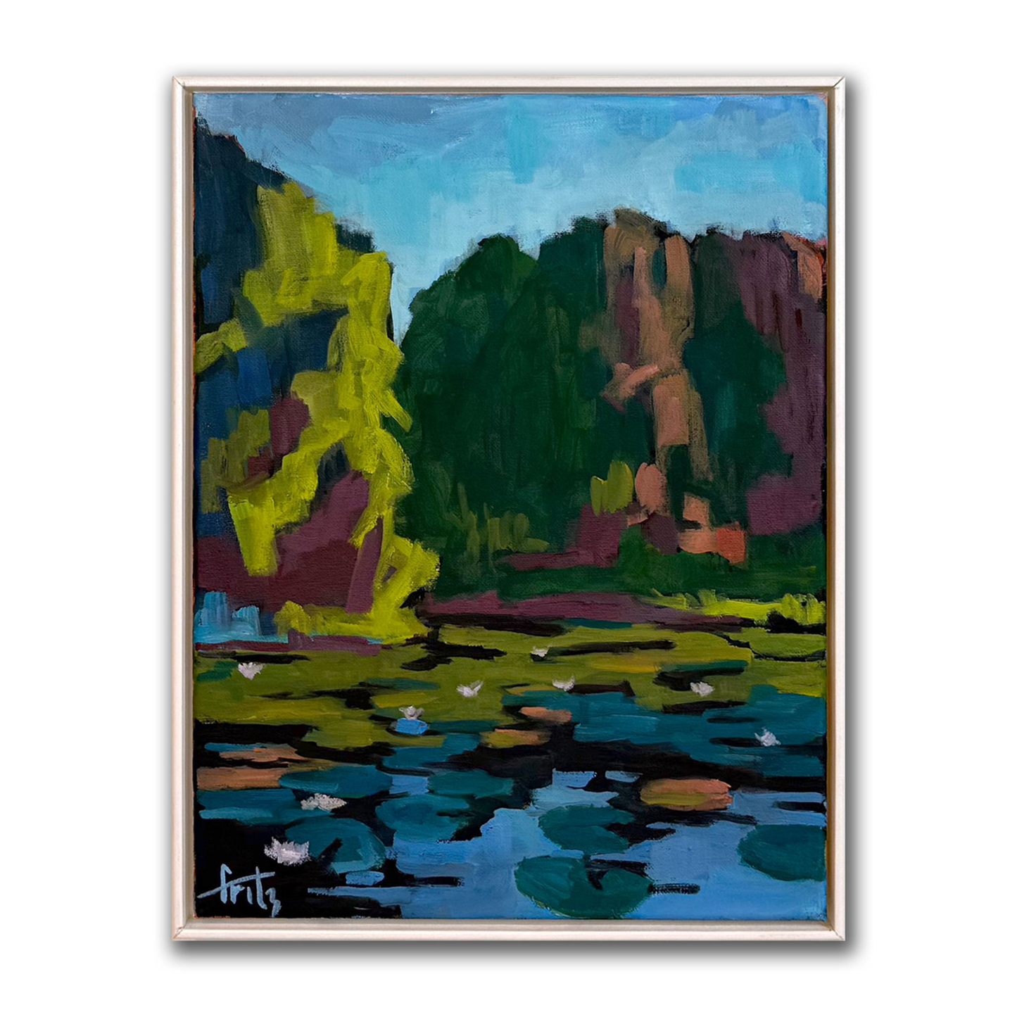 Lily Pond by Richard Fritz