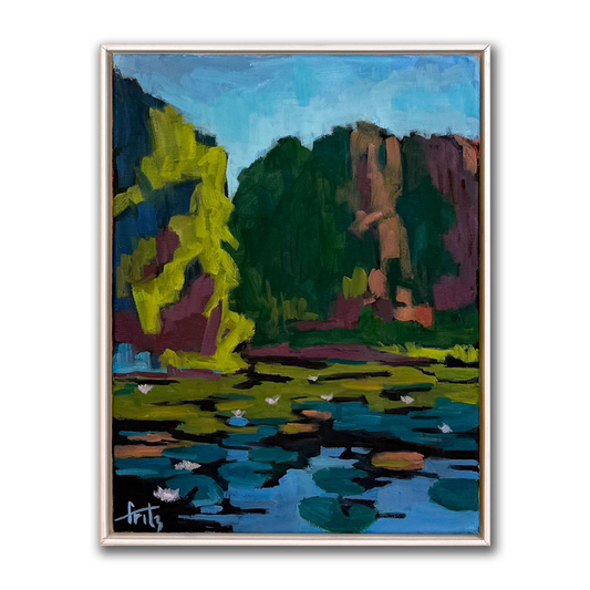 Lily Pond by Richard Fritz