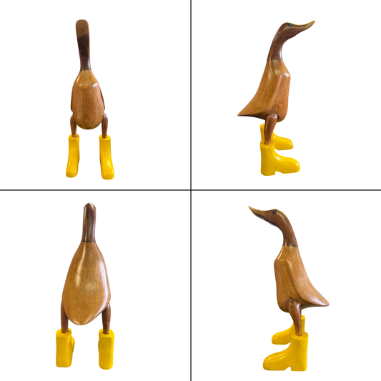 Marley – Small Yellow Boot Duck | American Holiday