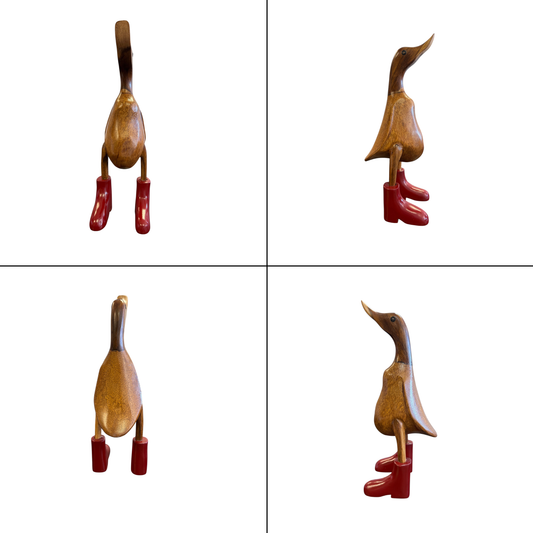 Micah – Small Red Boot Duck | American Holiday