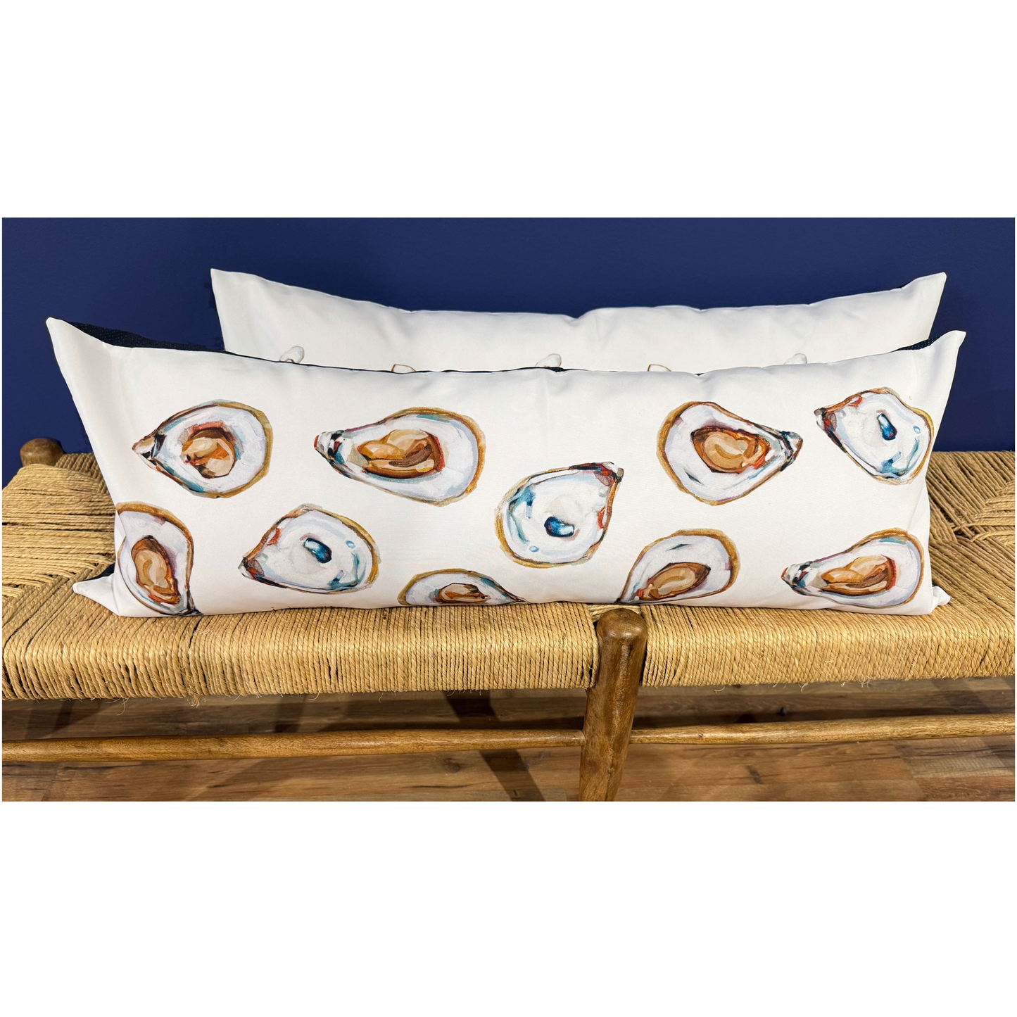 Lumbar Pillow 38" x 16" - Oysters by Jeremy Joseph