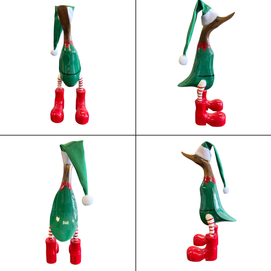 Robin – Small Elf Painted Duck | American Holiday