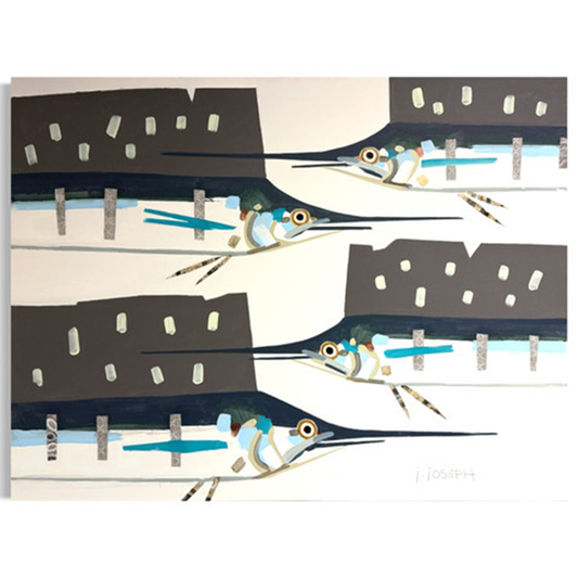 Four Sailfish by Jeremy Joseph