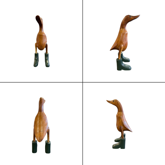 Sawyer – Small Forrest Green Boot Duck | American Holiday