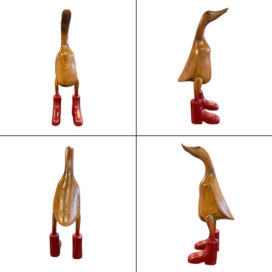 Theo – Small Red Boot Duck | American Holiday