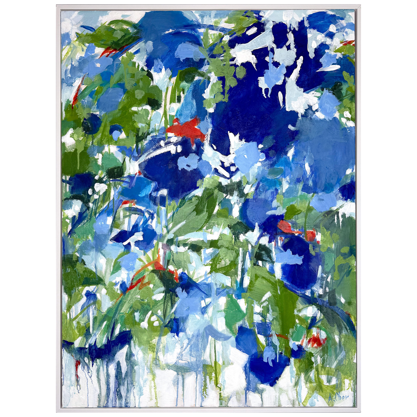 Garden in Blue by Abby Ober