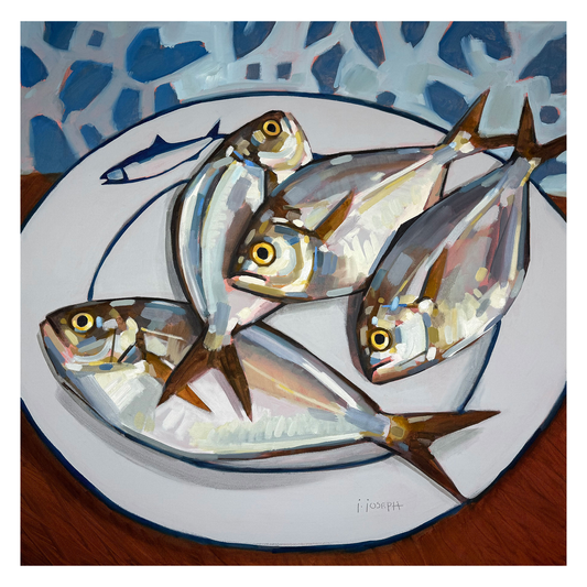 Butterfish on Plate by Jeremy Joseph