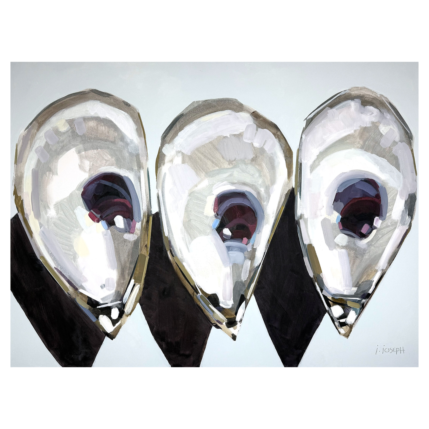 Three Oysters by Jeremy Joseph