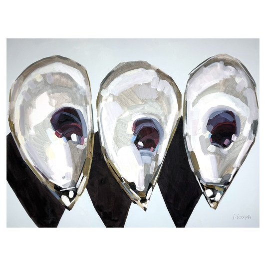 Three Oysters by Jeremy Joseph