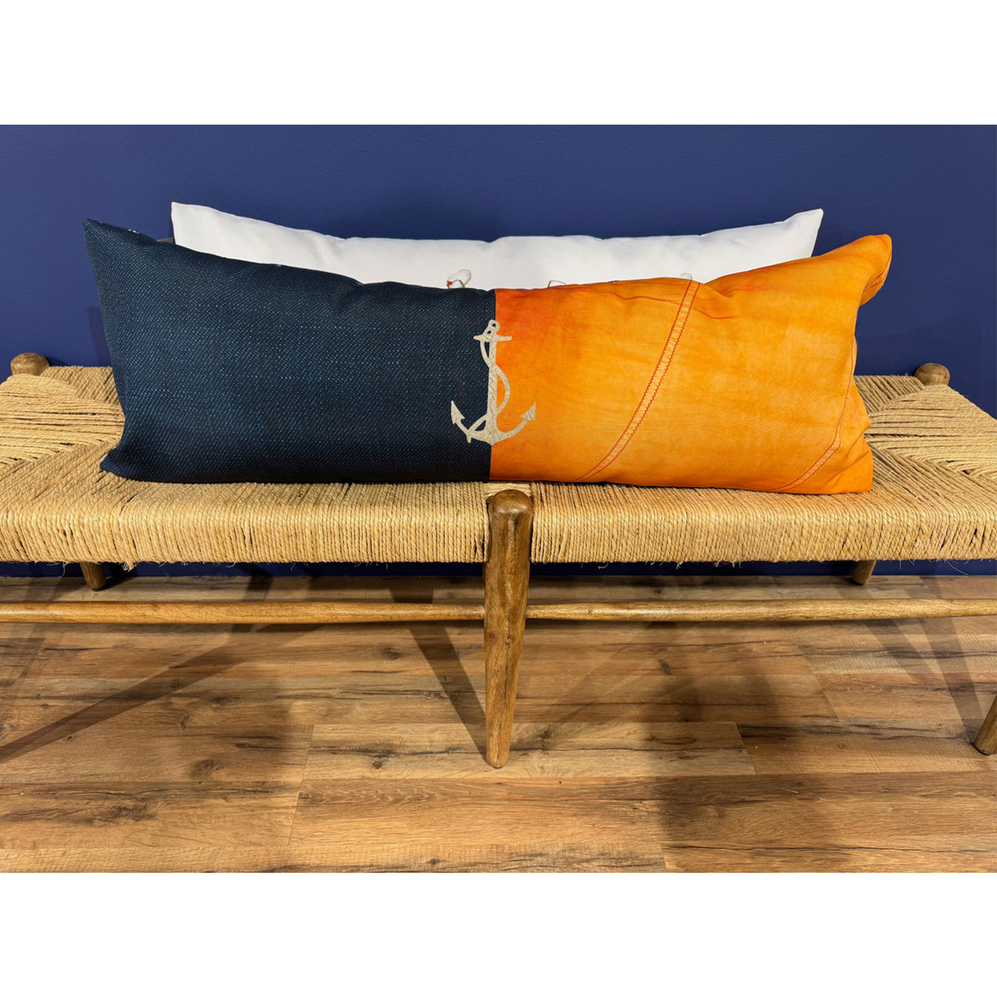 Lumbar Pillow 38" x 16" - Map by Jeremy Joseph